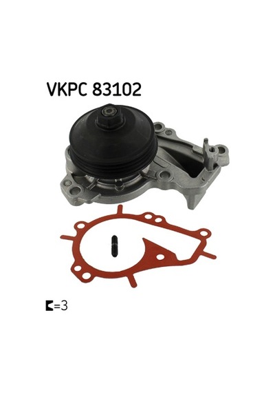 Skf Devirdaim Su Pompası Corsa F-crossland-108-208-301-308-2008-c-elysee-c1-c3-c4-ds3 1.2 Vtı Puretech Skf Vkpc83102 9846882780-9803442480-3639521 Skf Devirdaim Su Pompası Corsa F-crossland-108-208-301-308-2008-c-elysee-c1-c3-c4-ds3 1.2 Vtı Puretech Skf Vkpc83102 9846882780-9803442480-3639521