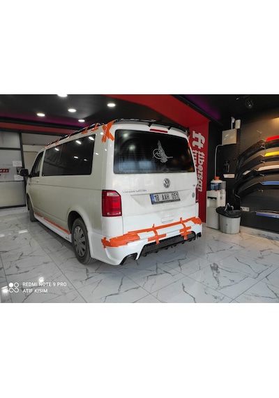 Vw Transporter T7 Arka Tampon (2015) -------fibersan Tuning