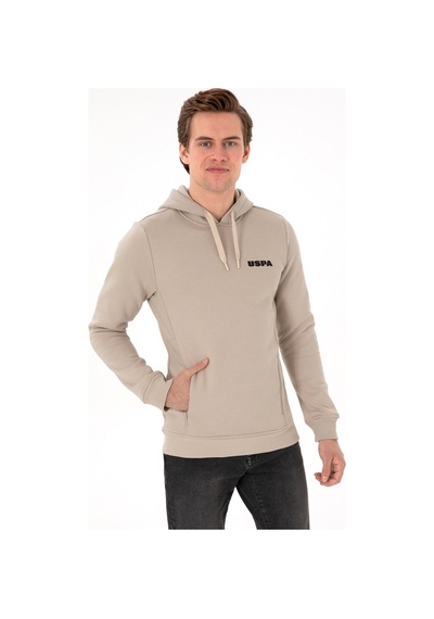 U.s. Polo Assn. Erkek Taş Sweatshirt 50296559-vr049 Tas Taş