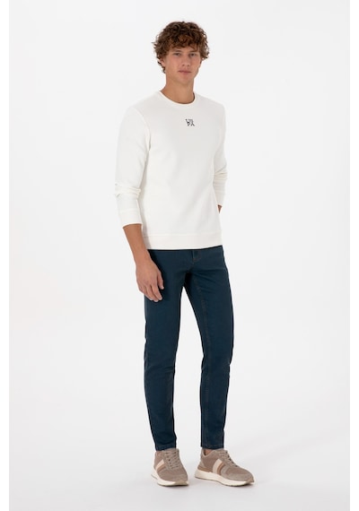 U.S. Polo Assn. Erkek Regular Fit Bisiklet Yaka Krem Sweatshirt 2237151