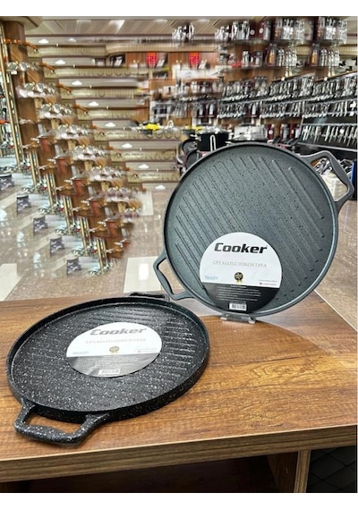Cooker Ckr3900 Döküm Gözleme Tavası 34 Cm Çok Renkli