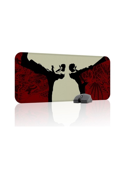 Yakuza Kaymaz Dikişli Kauçuk Oyuncu Mousepad V1 - 70x30 Xl Gaming Mouse Pad Fare Altlığı