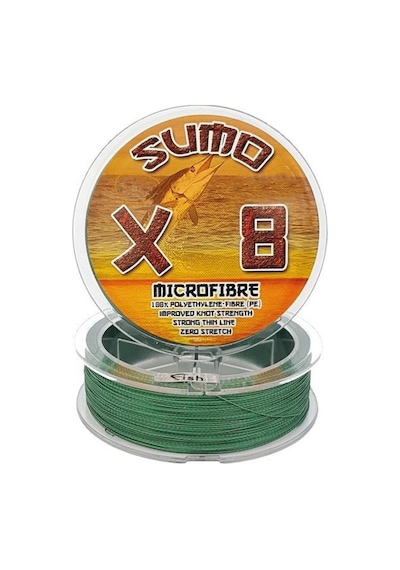 Sumo X8 300M 8 Kat Örgü Ip Misina %100 Pe Olta Misinası