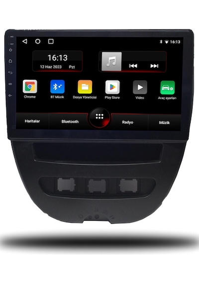 Avaydel Citroen C1 Android Carplay Multimedya 2007-2013 4GB RAM + 32GB Hafıza + 4 Çekirdek