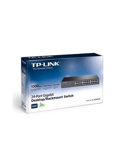 Tp-link Tl-sg1024d 24 Port 10-100-1000 Mbps Switch Çelik Kasa Rack Mount