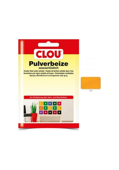 Suda Çözülen Oksit Toz Ahşap Boyasıclou Oksit Toz Boya Nr:152 Koyu Sarı R 5gr-5154