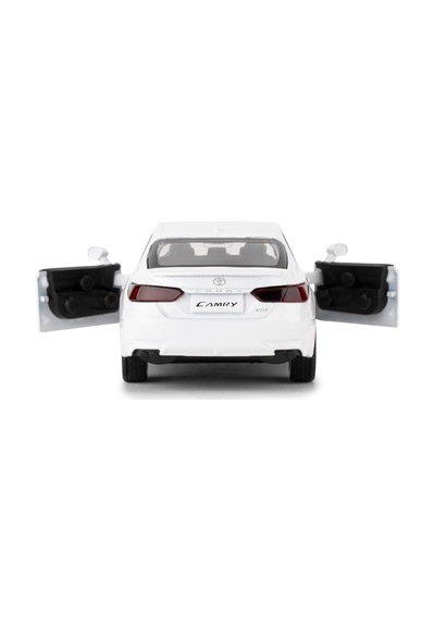 Uzak Doğu Serisi Toyota Camry Beyaz Açılır Kapılar Diecast Çek Bırak Metal Model Araba 11 Cm 1:32