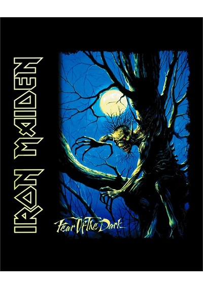Zepplin Giyim Iron Maiden Fear Of The Dark Cover Büyük Sırt Patch Yama