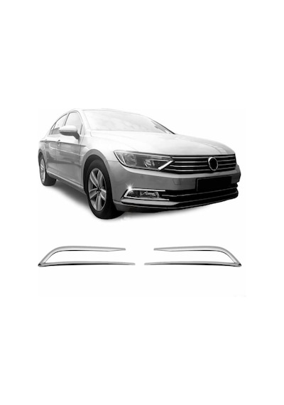 Volkswagen Passat B8 Krom Sis Farı Çerçevesi 2015-2018 Arası N11.4983