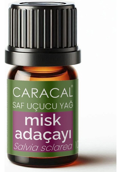 Caracal Saf Misk Adaçayı Yağı Doğal %100 Saf Uçucu Katkısız Yağ 5ml 5 ML