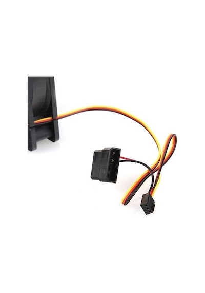 Tx 12 Cm Sessiz Siyah Kasa Fanı