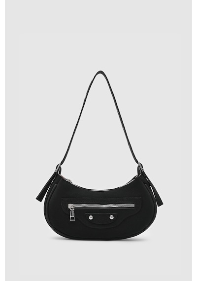 Shule Bags Sandy 90's Retro Baget Çanta Siyah