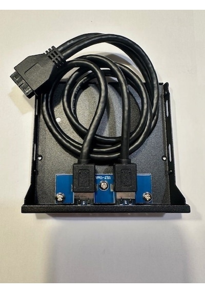 2 Port Usb 3.0 Kasa İçin Ön Panel Usb 3.0 Kasa İçin Ön Panel 3.5'' Usb 3.0 Panel