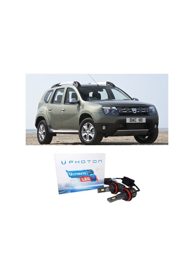 Dacia Duster 1 Led Xenon Sis Far Ampulü H11 Ultimate Yeni Seri Beyaz 2010-2018