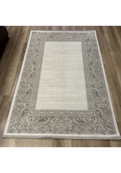 Luxess Halı Roma 1162 Gri Modern Salon Halısı Gri Krem