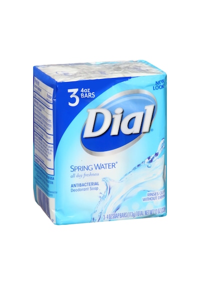Dial Antibacterial Soap Spring Water Sabun 113 G x 3