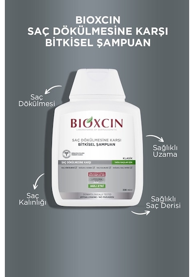 Klasik Yağlı Saçlar Için Şampuan 300 Ml - Genesis Şampuan Dökülme Karşıtı