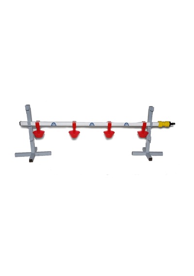 Nipel Suluk Sistemi 80 Cm 4 Yaylı Çanaklı