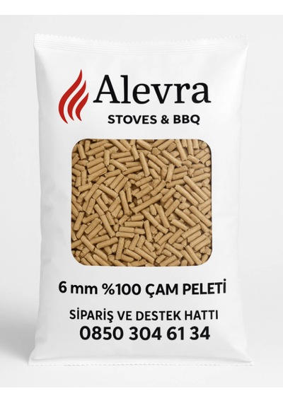 Alevra Pelet Çam Peleti 6 Mm