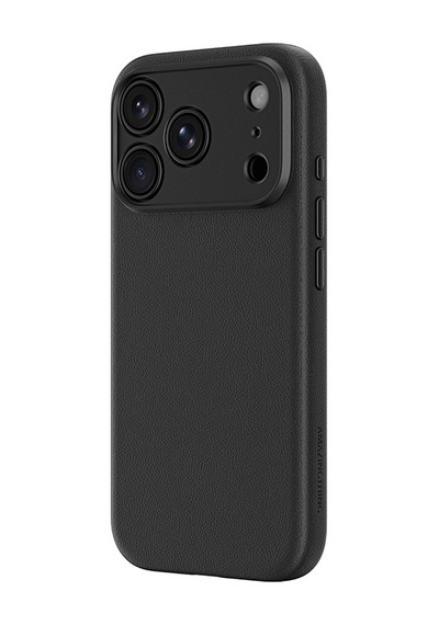 Apple iPhone 18 Pro Max Uyumlu Kılıf M-safe Şarj Özellikli Amazingthing Glamour Lens Serisi Kapak Siyah