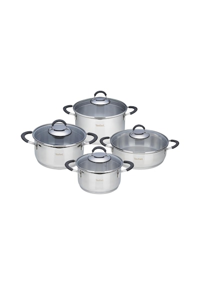 Tefal Icone Çelik Tencere Seti 8 Parça