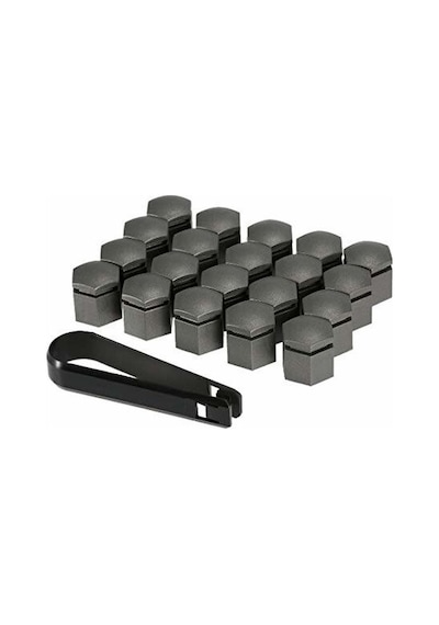 Üniversal Gri Bijon Kapağı 17Mm