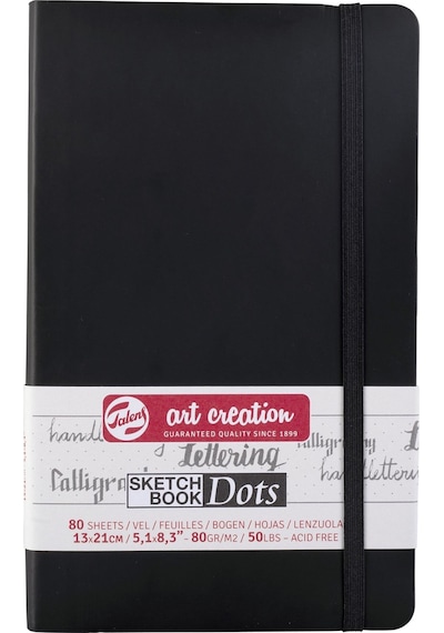 Talens Sketchbook Dots Noktalı Eskiz Defteri 80 G 13x21 Cm.