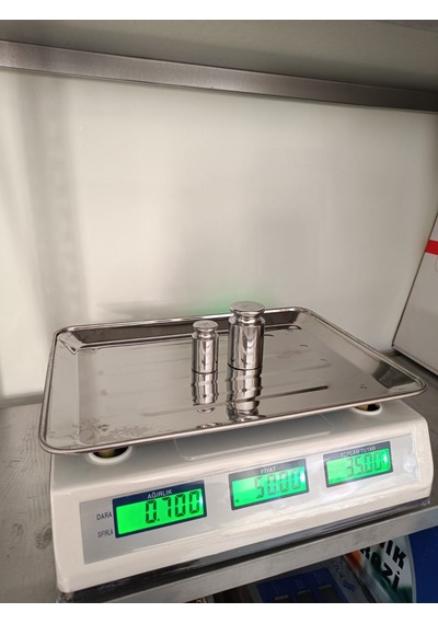 60 Kg Terazi-pilli Ve Şarjlı-fiyat Hesaplama Ve Sayım-metal Panel