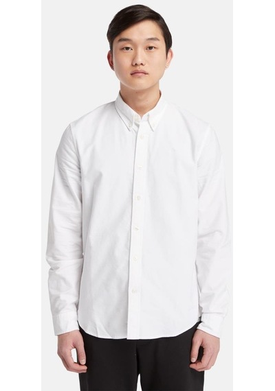 Timberland Oxford Shirt - White Yd 001