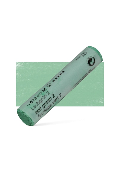 Schmincke : Artist Soft Pastel Boya : 073 M Leaf Green 2