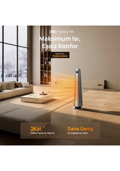 DREO Solaris 818 Isıtıcısı