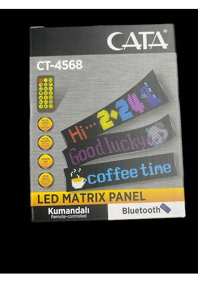 Cata Ct4568 Akar Led Stıcker Kumandalı Fonsiyonlu