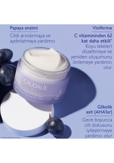 Ciltteki Leke Ton Farklılıklarını Gidermeye Yardımcı Doğal Işıltı Kazandıran Gece Kremi 50 Ml