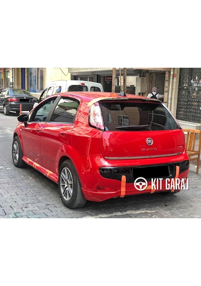 Fiat Punto 2010-2018 Evo Arka Ek Plastik Boyalı