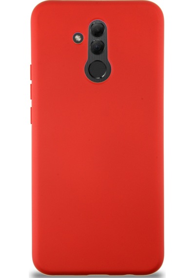 Huawei Mate 20 Lite Kapak İçi Kadife Lansman Silikon Kılıf