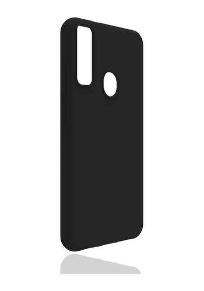 Noktaks - General Mobile Gm 20 Pro Uyumlu - Kılıf Mat Soft Esnek Biye Silikon - Siyah - T14807 Siyah