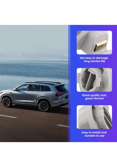 Golf 7 İçin Gri Güneşlik Klipsi Kanca Tutucu 5g0857561b