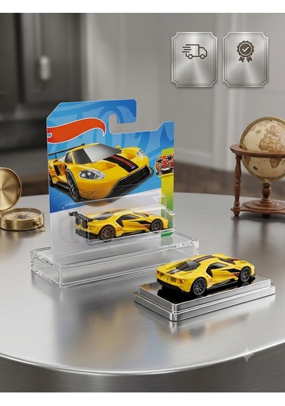 Hot Wheels Tekli Arabalar 2016 Ford Gt Race Exoticars Sarı