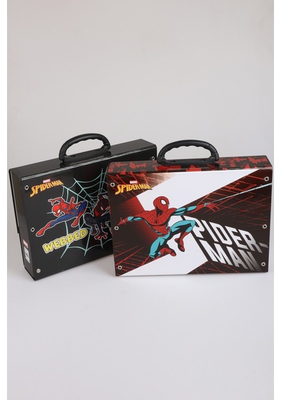 X Dekomus Lisanslı Hero Strike Collection Spiderman Saplı Çanta Tekli Altın