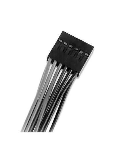 Devredünyası Uzatma Kablosu 10Cm - 2X6 Dişi Dişi Konnektör