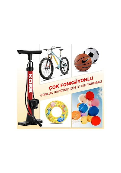 Kobb Kb3848 87 Psı Analog Basınç Göstergeli Taşınabilir El Pompası Fr Kb3848