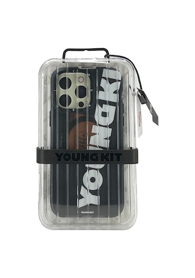 Youngkit - Apple Uyumlu iPhone 15 Pro Binfen Arka Koruma Kılıf - Yeşil Yeşil