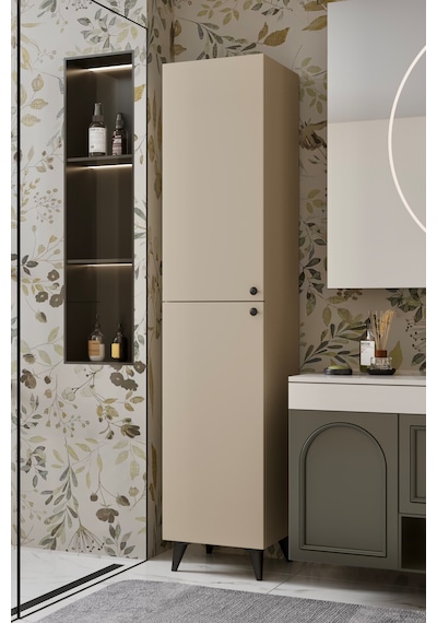 Ramses Çok Amaçlı Dolap - Kiler Dolabı - Banyo Dolabı - Ayakkabılık - Mutfak Dolabı Mdf Kumtaşı Ramses Çok Amaçlı Dolap - Kiler Dolabı - Banyo Dolabı - Ayakkabılık - Mutfak Dolabı Mdf Kumtaşı