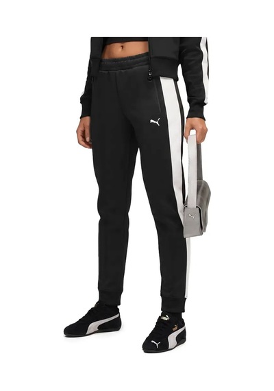 Puma Essentials T7 Kadın Eşofman Altı Siyah 692467-01 Siyah - Beyaz