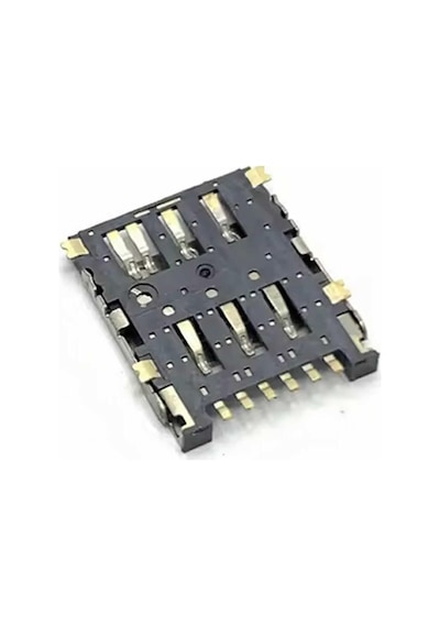 Nano Sim Kart Soket Micro 6 Pin Açılabilir Kilitli Kapak Gsm Akıllı Saat Apple Iphone Uyumlu Cep Telefonu