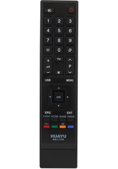 Toshiba Rm-l1106 3d Lcd-led Tv Kumandası 75374378