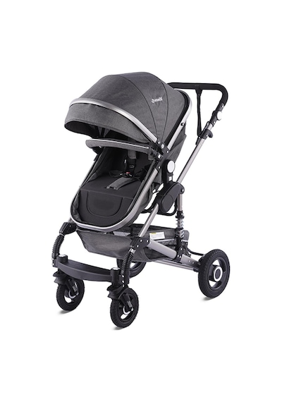 Baby Storch - Seyahat Sistem Bebek Arabası 3 İn 1 - Gri/siyah Renk