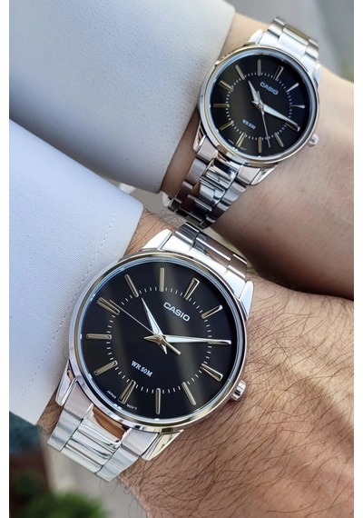 Casio Csgnct105 Sevgili Çift Kol Saati Gümüş