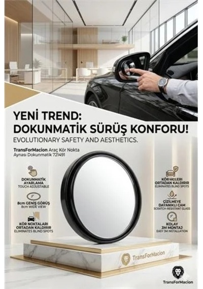 Araç Kör Nokta Aynası Dokunmatik 721491