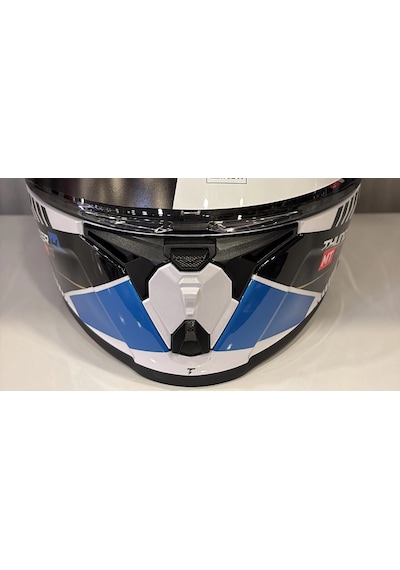 Kask Mt Thunder 4r Sv Luminence A7 Parlak Mavi/beyaz